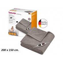 Manta Electrica  Hd-150 Xxl Taupe Gris Beurer